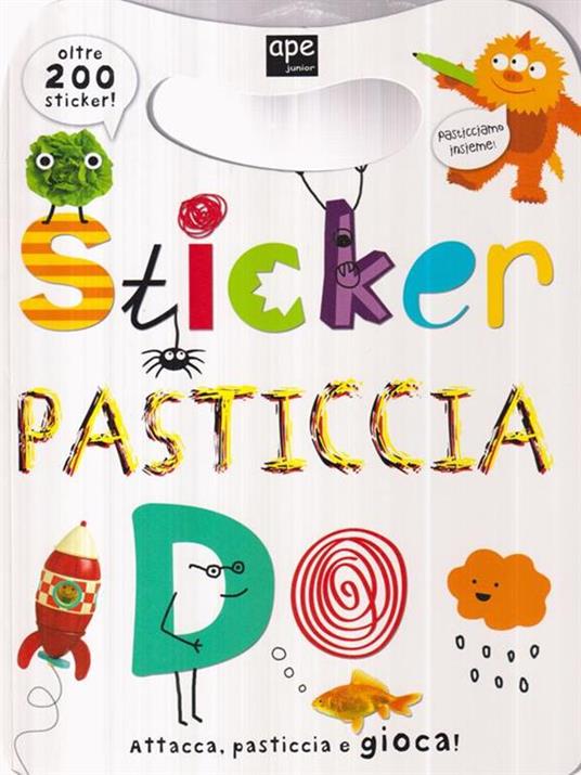 Sticker pasticcia. Con adesivi. Ediz. illustrata - copertina