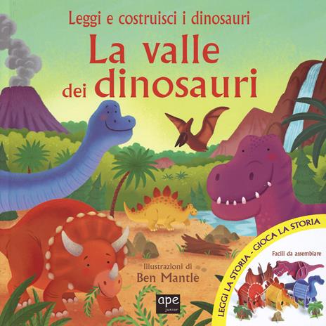 La valle dei dinosauri. Ediz. illustrata. Con gadget - Oakley Graham - copertina