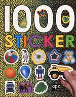 1000 sticker. Ediz. illustrata