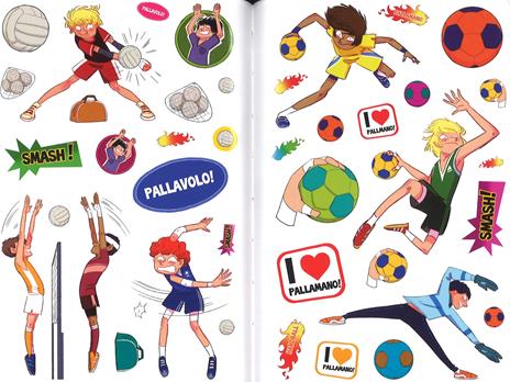 Speciale sport. 100% sticker. Con adesivi. Ediz. illustrata - 4