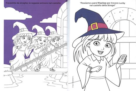 Una notte da paura. Dora and Friends. Con adesivi. Ediz. illustrata - 5
