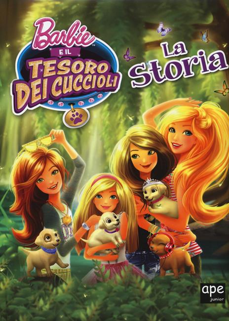 Barbie e il tesoro dei cuccioli. La storia - Kristen L. Depken,Lora Lee - copertina