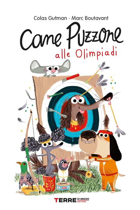 Cane Puzzone alle Olimpiadi. Ediz. a colori - Colas Gutman - copertina