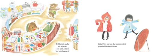 Ciri e Cirirì. Che spasso la pioggia! Ediz. a colori - Kaya Doi - 2