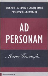 Ad personam - Marco Travaglio - 2