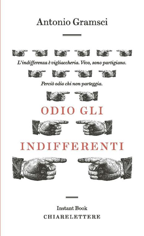 Odio gli indifferenti - Antonio Gramsci - copertina