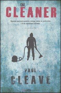 The cleaner - Paul Cleave - copertina
