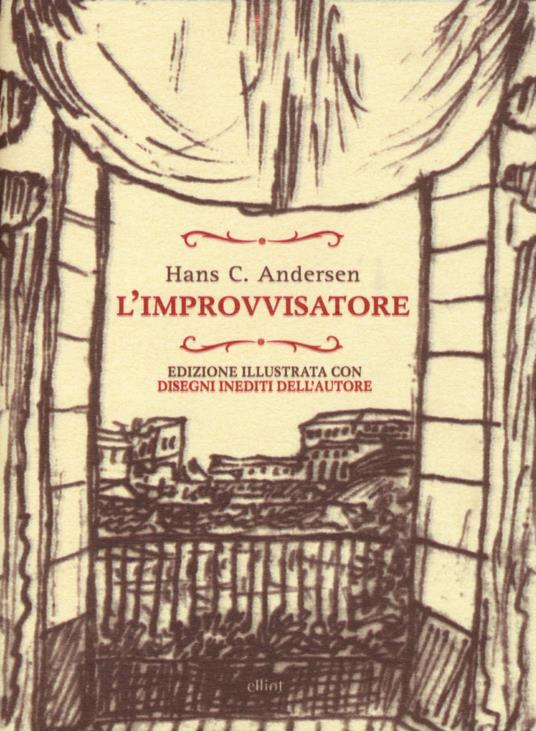 L'improvvisatore - Hans Christian Andersen - copertina