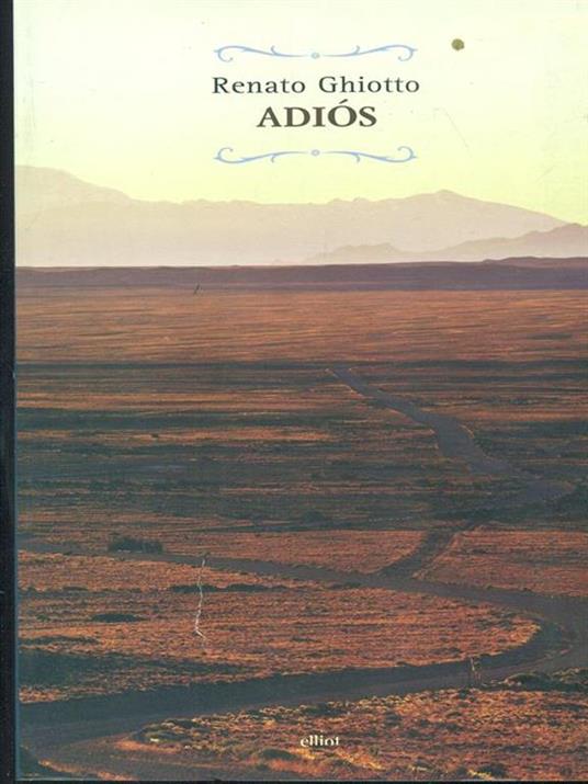 Adiós - Renato Ghiotto - copertina