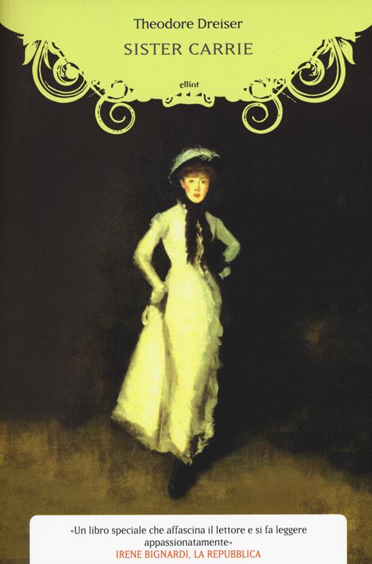 Sister Carrie - Theodore Dreiser - copertina
