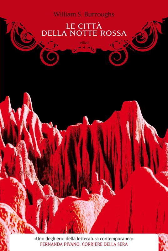 Le città della notte rossa - William Burroughs - copertina