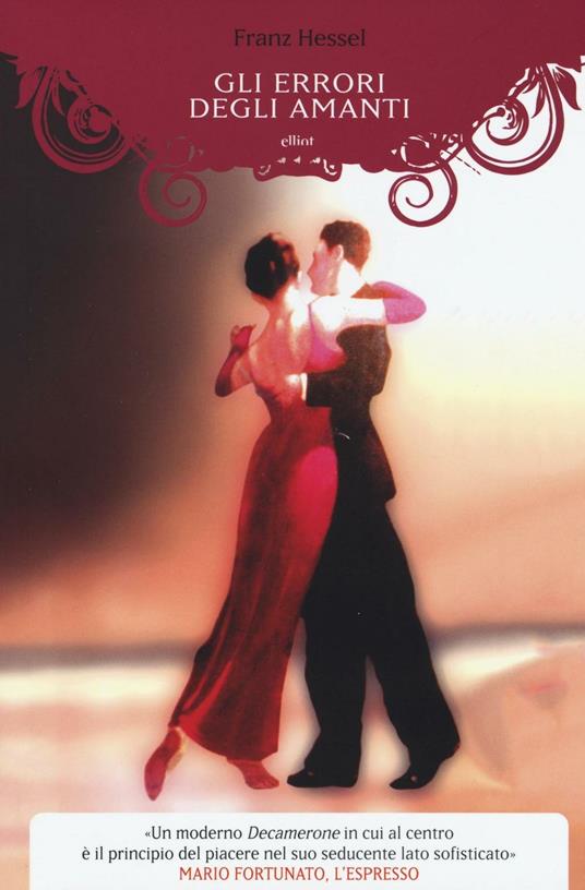Gli errori degli amanti - Franz Hessel - copertina