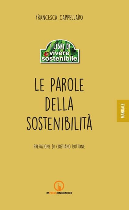 Le parole della sostenibilità - Francesca Cappellaro - copertina