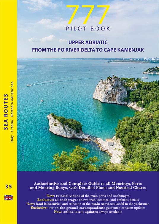 777 Upper Adriatic. From the Po River Delta to Cape Kamenjak - Dario Silvestro,Marco Sbrizzi,Piero Magnabosco - copertina