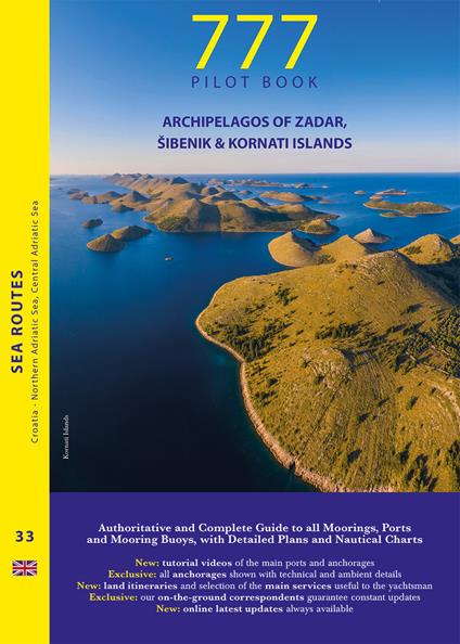 777 archipelagos of Zadar, Sibenik & Kornati Islands - Dario Silvestro,Marco Sbrizzi,Piero Magnabosco - copertina