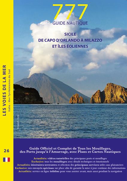 777 Sicile de Capo d'Orlando à Milazzo et Îles Éoliennes - Dario Silvestro,Marco Sbrizzi,Piero Magnabosco - copertina
