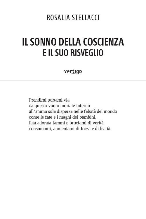 Il sonno della coscienza e il suo risveglio - Rosalia Stellacci - ebook