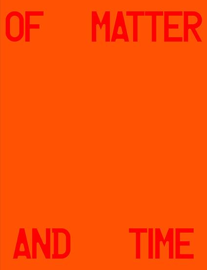 Of matter and time - Michael Hauptman - copertina