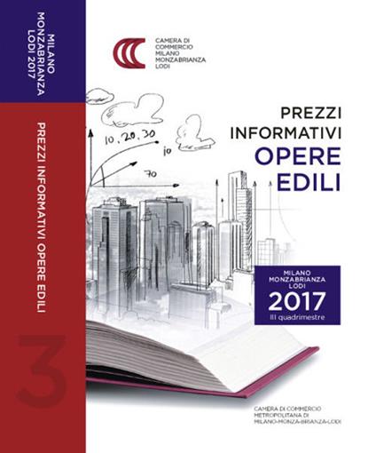 Prezzi informativi delle opere edili in Milano, Monza-Brianza e Lodi. Terzo quadrimestre 2017 - copertina