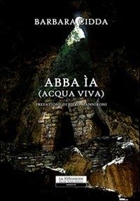 Abba ìa (acqua viva) - Barbara Cidda - copertina