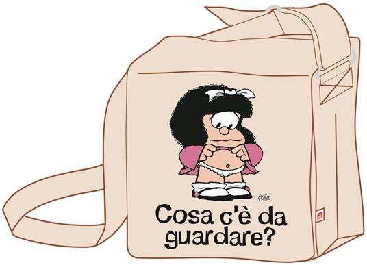 Tracolla Mafalda. Cosa c'è da guardare