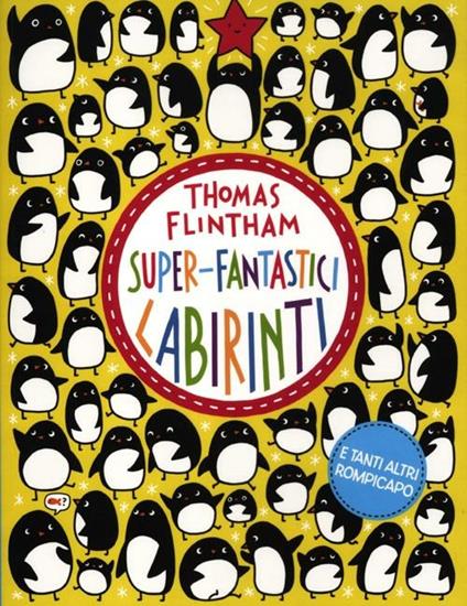 Super-fantastici labirinti - Thomas Flintham - copertina