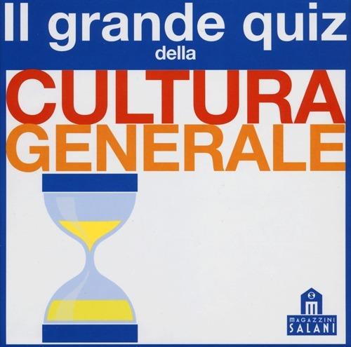Il grande quiz della cultura generale. Carte - copertina