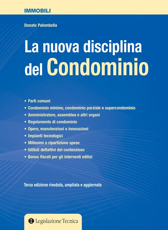 La nuova disciplina del condominio - Donato Palombella - copertina