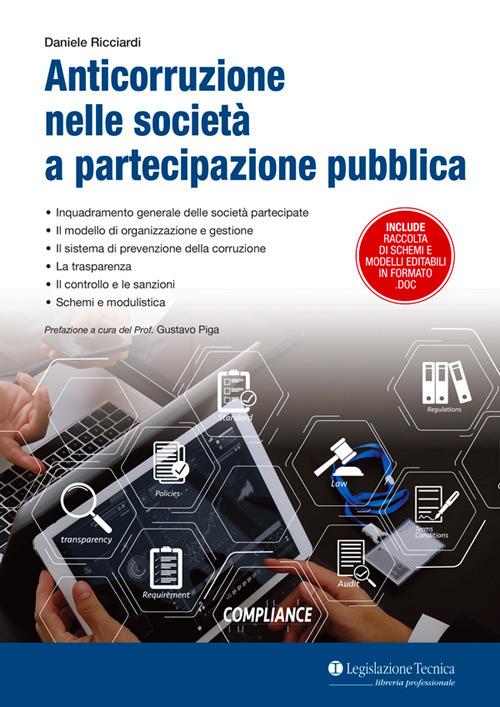 Anticorruzione nelle società a partecipazione pubblica - Daniele Ricciardi - copertina