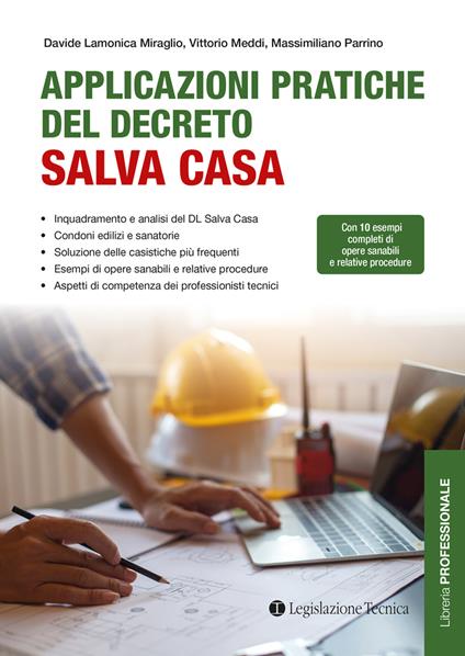 Applicazioni pratiche del decreto Salva casa - Davide Lamonica Miraglio,Vittorio Meddi,Massimiliano Parrino - copertina