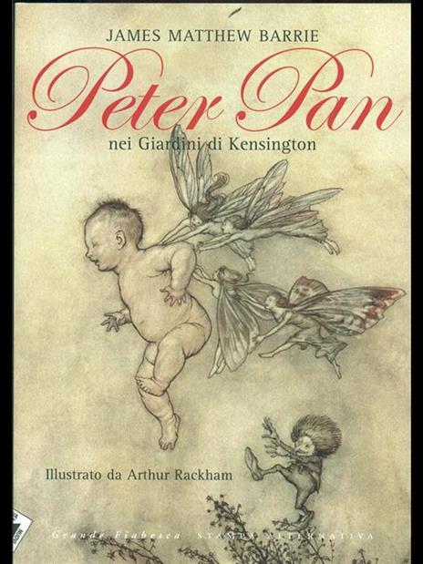 Peter Pan nei giardini di Kensington - James Matthew Barrie - copertina