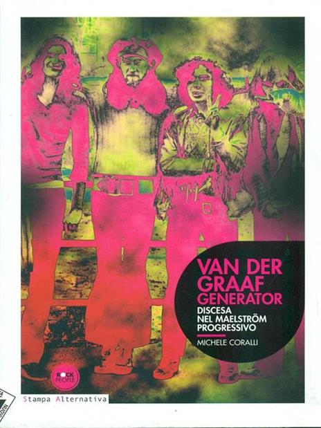 Van der Graaf generator. Discesa nel Maelström progressivo - Michele Coralli - copertina