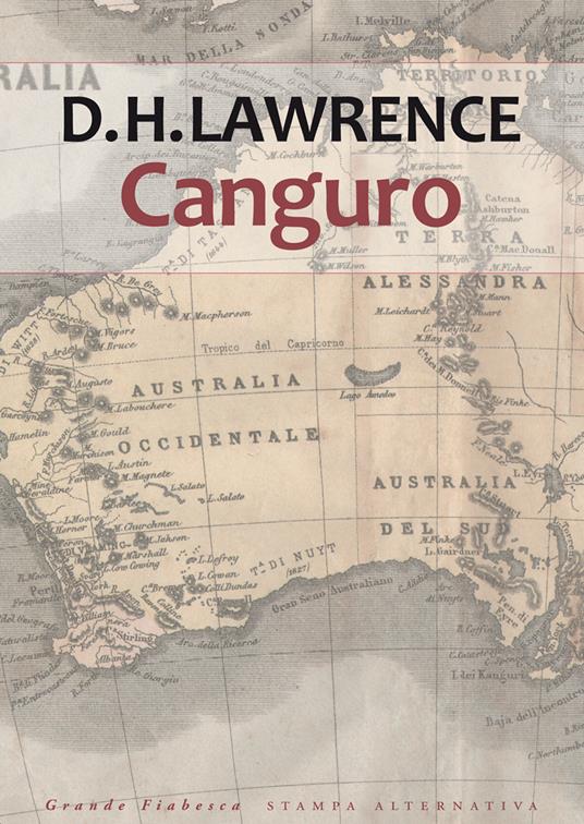 Canguro - D. H. Lawrence - copertina