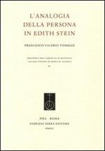 L' analogia della persona in Edith Stein