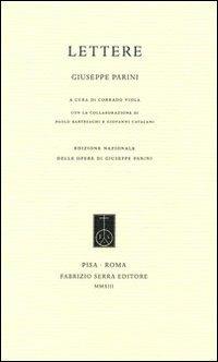 Lettere - Giuseppe Parini - copertina