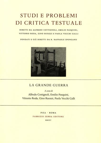 La grande guerra - copertina