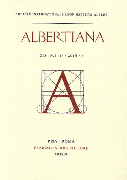 Albertiana. Nuova serie (2016). Ediz. francese e inglese. Vol. 1 - copertina