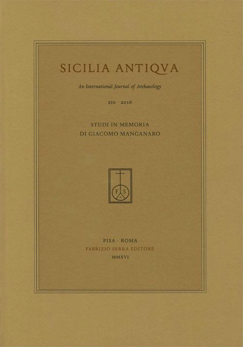 Studi in memoria di Giacomo Manganaro - copertina