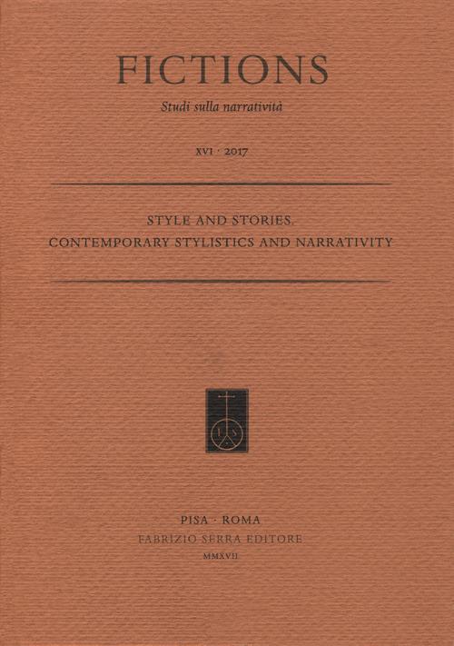 Style and stories. Contemporary stylistics and narrativity - copertina