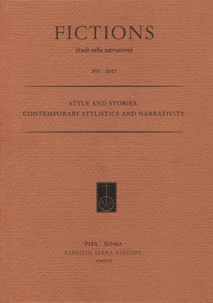 Style and stories. Contemporary stylistics and narrativity - copertina