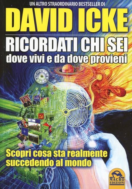 Ricordati chi sei, dove vivi e da dove provieni. Scopri cosa sta realmente succedendo al mondo - David Icke - copertina