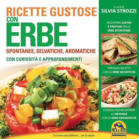 Ricette gustose con erbe - Silvia Strozzi - copertina
