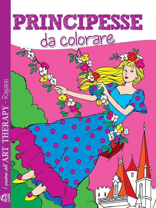  Buy Principesse da colorare: Libro da colorare per
