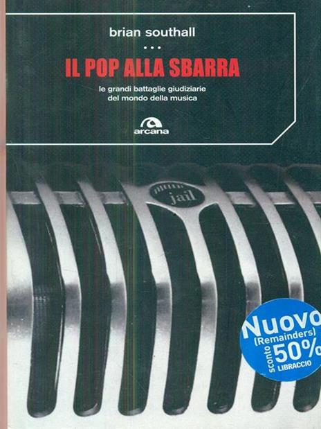 Il pop alla sbarra. Le grandi battaglie giudiziarie del mondo della musica - Brain Southall - copertina