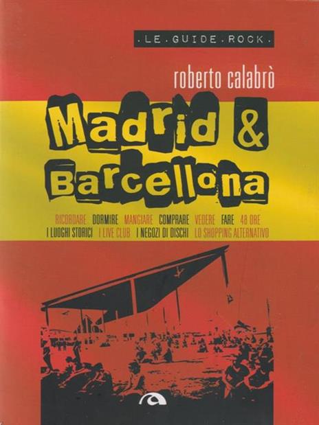 Madrid & Barcellona - Roberto Calabrò - copertina