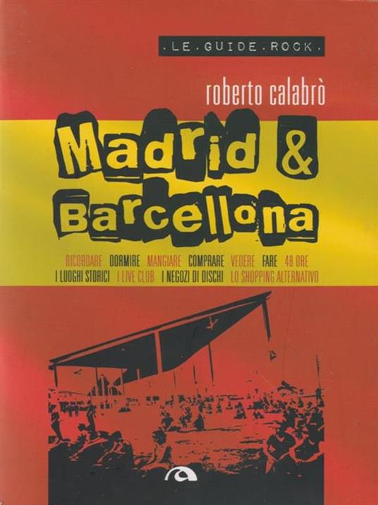 Madrid & Barcellona - Roberto Calabrò - copertina