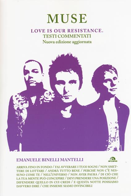 Muse. Love is our resistance. Testi commentati - Emanuele Binelli Mantelli - copertina