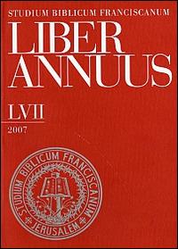 Liber annuus 2007 - copertina