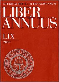 Liber annuus 2009 - copertina