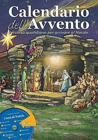 Calendario dell'Avvento. Percorso quotidiano per arrivare al Natale. Ediz. illustrata. Con CD Audio - copertina